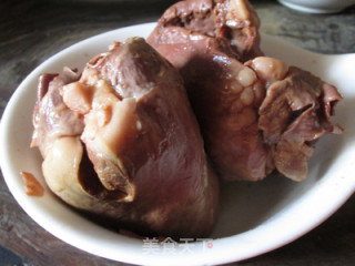 Spicy Appetizing Side Dishes with Wine ---- Spicy Pork Heart recipe