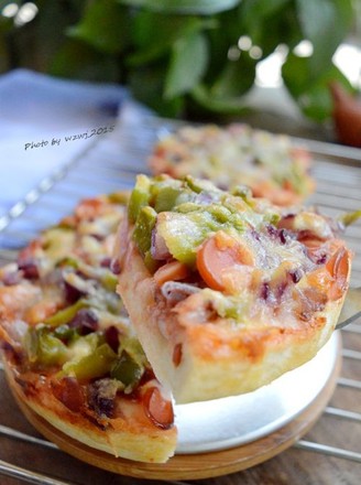 Assorted Seafood Pizza recipe