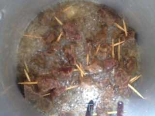 Toothpick Beef recipe