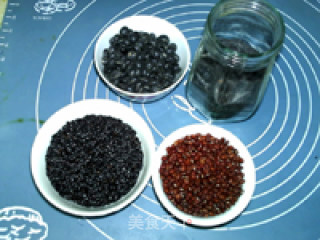 Black Bean and Red Bean Sesame Paste recipe