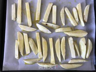 Roasted Sweet Potato Strips recipe