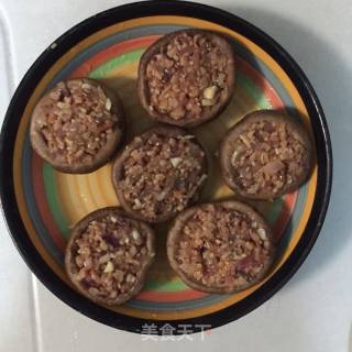 #四session Baking Contest and It's Love to Eat Festival# Baked Shiitake Mushrooms with Onion and Cheese recipe