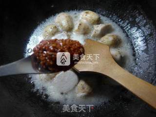 Stir-fried Taro with Beef Sauce recipe