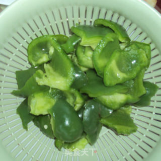 Green Pepper Garlic recipe
