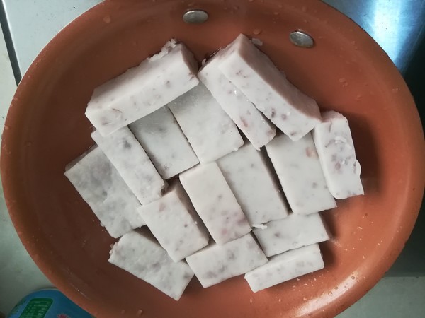 Taro Cake with Xo Sauce recipe