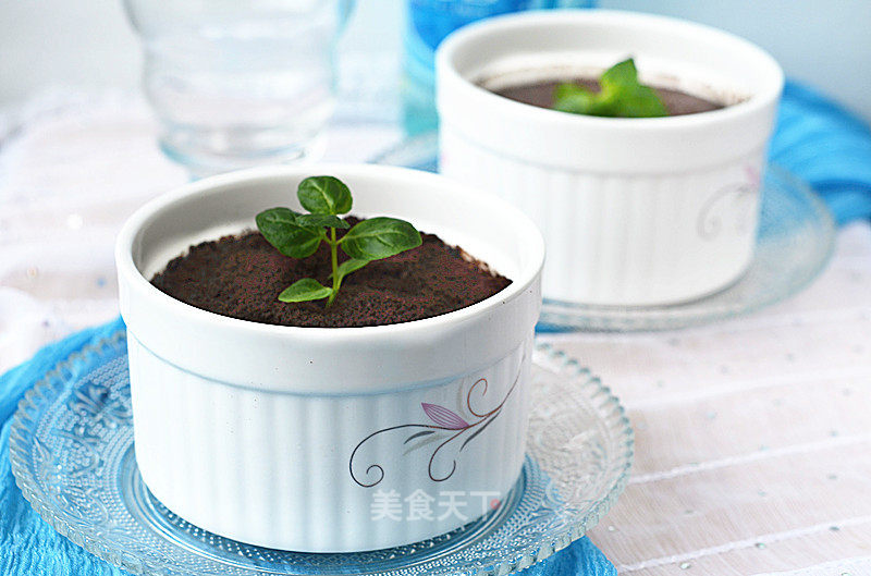 Potted Plants with Fruits and Yogurt recipe