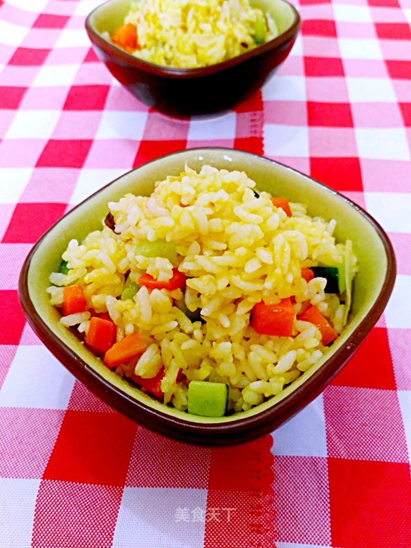 Golden Fried Rice recipe