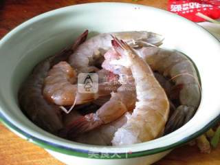 Scallion Fried Prawns recipe