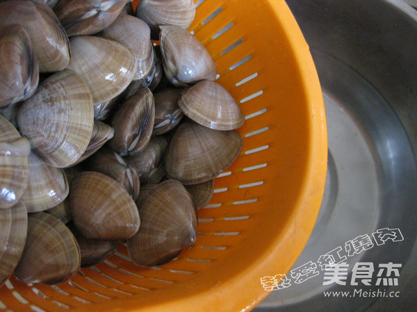 Fried Yellow Clam Meat recipe