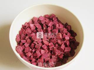 Purple Sweet Potato Rice Paste recipe