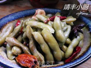 Garlic Stewed Edamame recipe