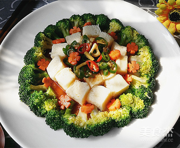 Broccoli Tossed Milk Puff Cheese recipe