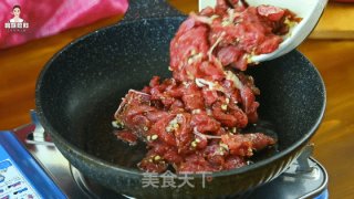 The Big Dish in The Korean Drama-stir-fried Beef with Mixed Vegetables recipe