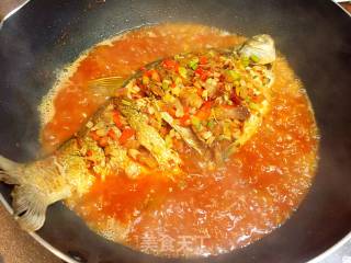 Sichuan-flavored Dry Roasted Simmered Fish recipe