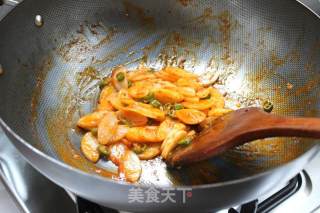 Hot and Spicy, Not Enough to Eat-spicy Stir-fried Rice Cakes recipe