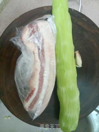 Stir-fried Pork Belly with Lettuce recipe