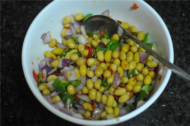 Chop Chili and Mix Soybeans recipe