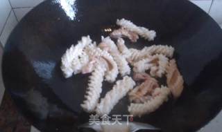 Double Pepper Fresh Squid recipe