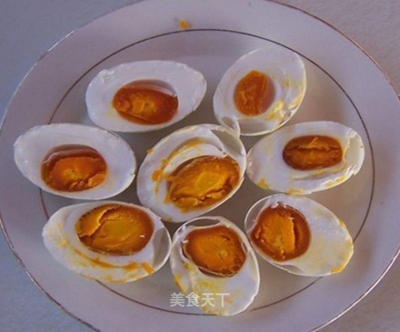 Marinated Salted Duck Eggs recipe