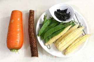 Stir-fried Seasonal Vegetables with Baby Corn recipe