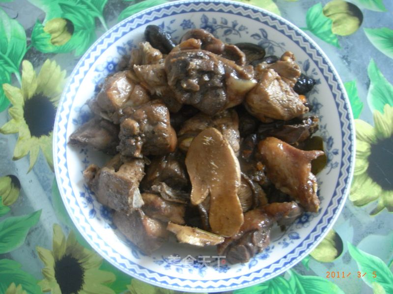 Local Chicken with Shiitake Mushrooms recipe