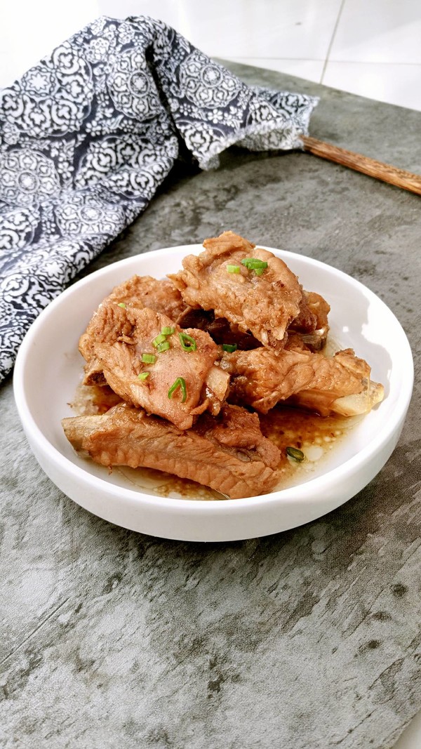 Beer Braised Pork Ribs recipe