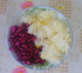 Purple Sweet Potato and Tremella recipe