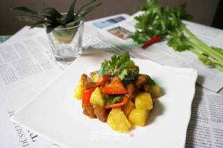 Curry Pineapple Meat recipe