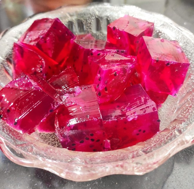 Dragon Fruit Jelly recipe