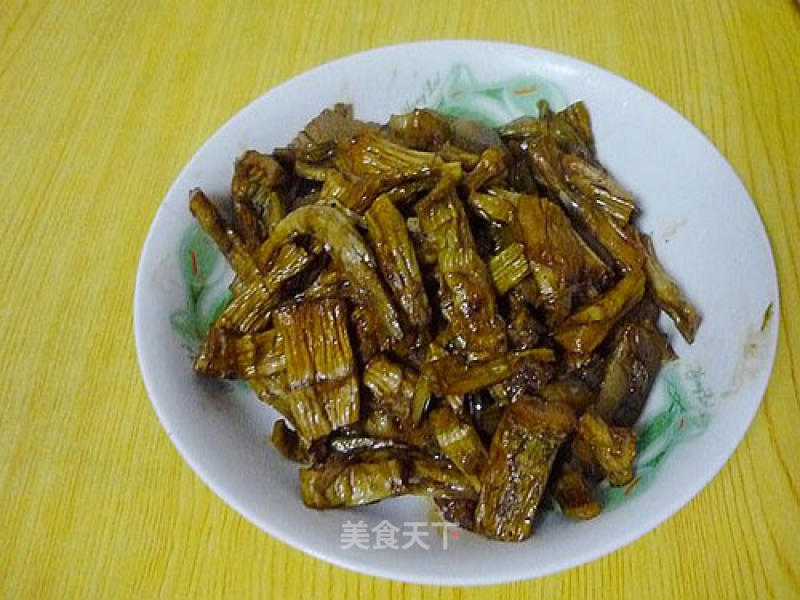 Fried Pork with Salty Dried Bamboo Shoots recipe