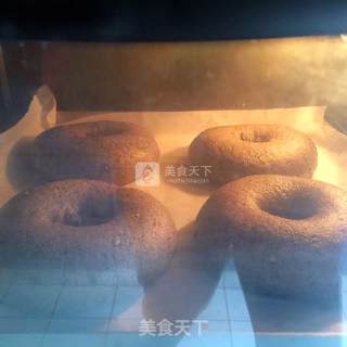 #aca烤培明星大赛#black Sesame Whole Wheat Bagels recipe