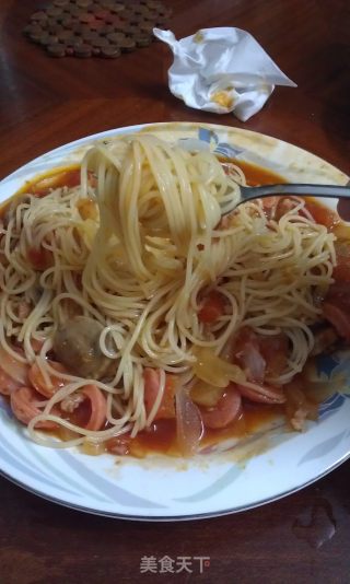 Spaghetti recipe