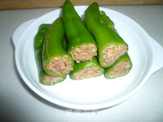 Hot Pepper Stuffed Meat recipe