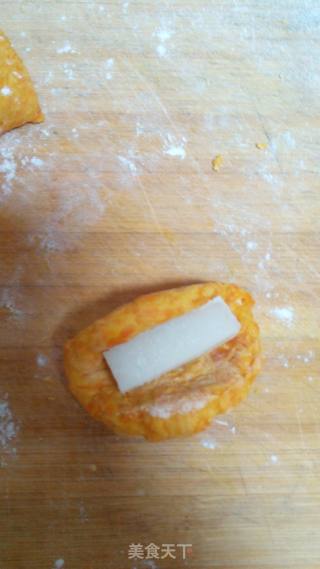 #四session Baking Contest and is Love to Eat Festival#pumpkin Rice Cake Rolls recipe