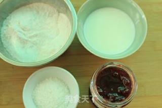 Glutinous Rice Ball with Coconut Jam recipe