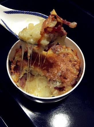 Cheese Baked Mashed Potatoes recipe