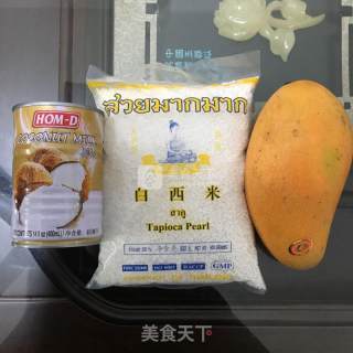 Mango Coconut Milk Sago recipe