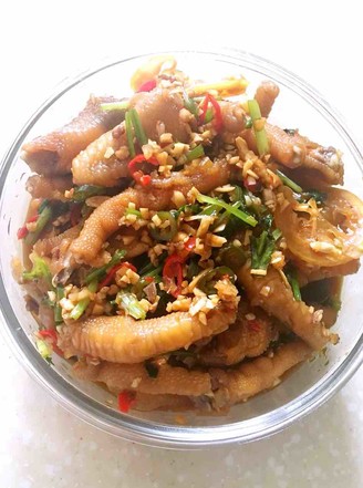 Thai Hot and Sour Chicken Feet recipe