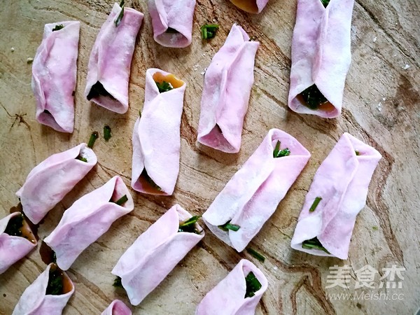 Veggie Stuffed Pot Stickers recipe