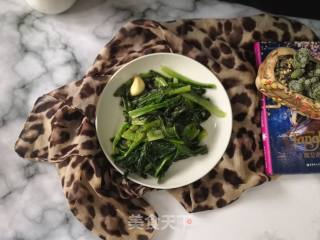 Vegetarian Fried Lettuce Leaves recipe