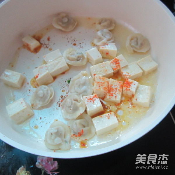 Tofu Boiled Wonton recipe