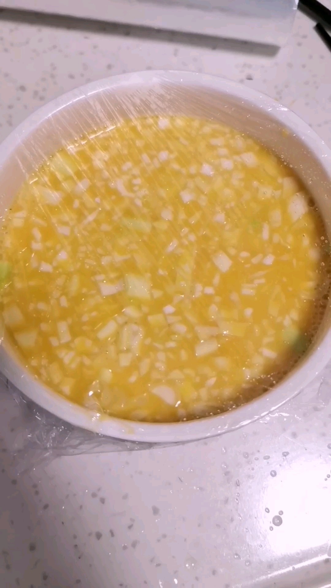 Spring Bamboo Shoots Steamed Egg recipe