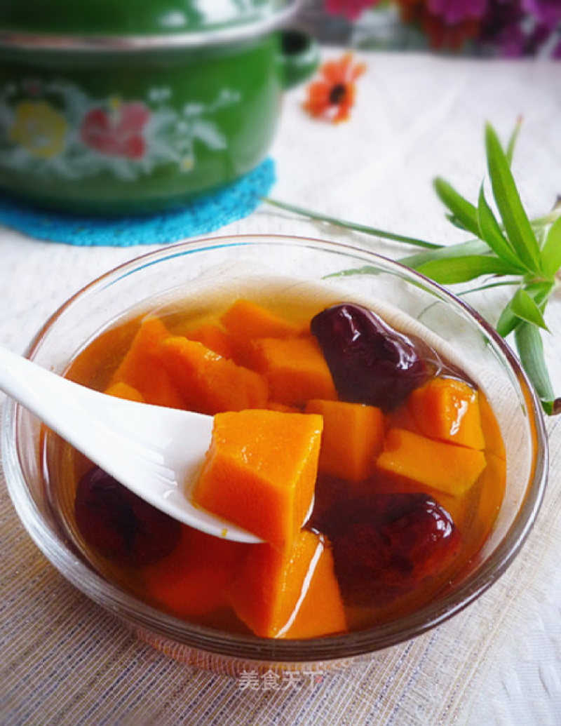 Nourishing Soup-red Date Pumpkin Soup recipe
