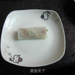 Steamed Pork Noodle Rolls recipe