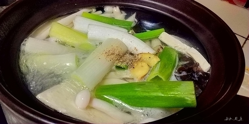 Tofu Fish Head Soup recipe