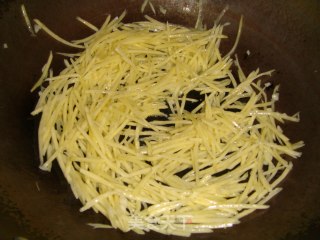 Chopped Pepper and Potato Shreds recipe