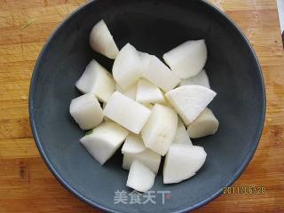 Steamed Salted Fish with Radish recipe