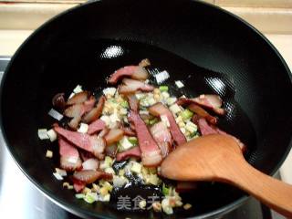 Home Cooking "stir-fried Bacon with Celery and Fresh Pepper" recipe