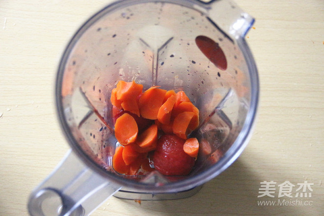 Milk Carrot Fruit and Vegetable Juice recipe