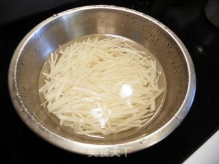 Shredded Mushrooms, Celery, Potatoes recipe